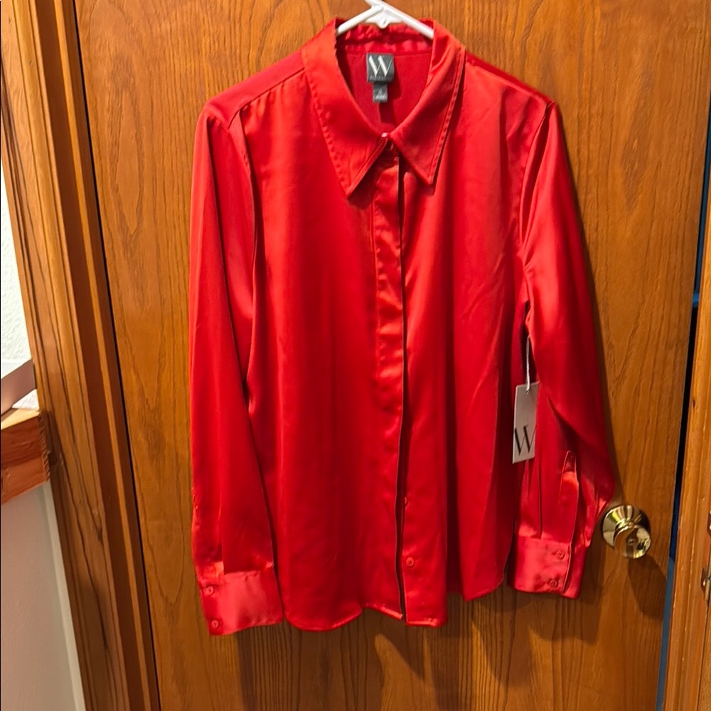 Worthington Red (Goji Berry) Blouse